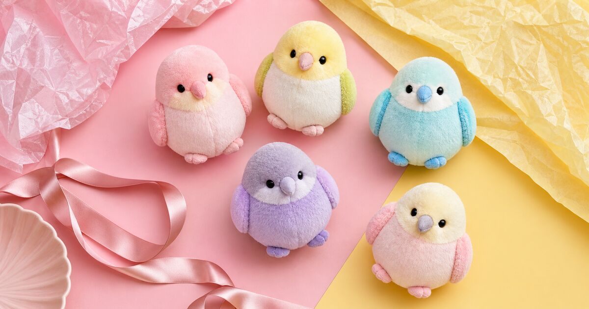 Dear Birds는 포스트 라부부 플러시 선물의 주목할 만한 아이템