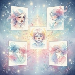 진짜 예술처럼 보이는 맞춤 수채화 초상화