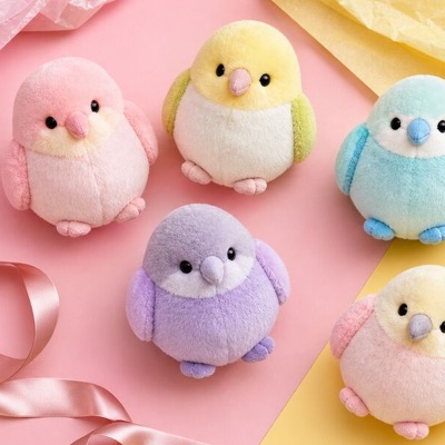 Dear Birds는 포스트 라부부 플러시 선물의 주목할 만한 아이템